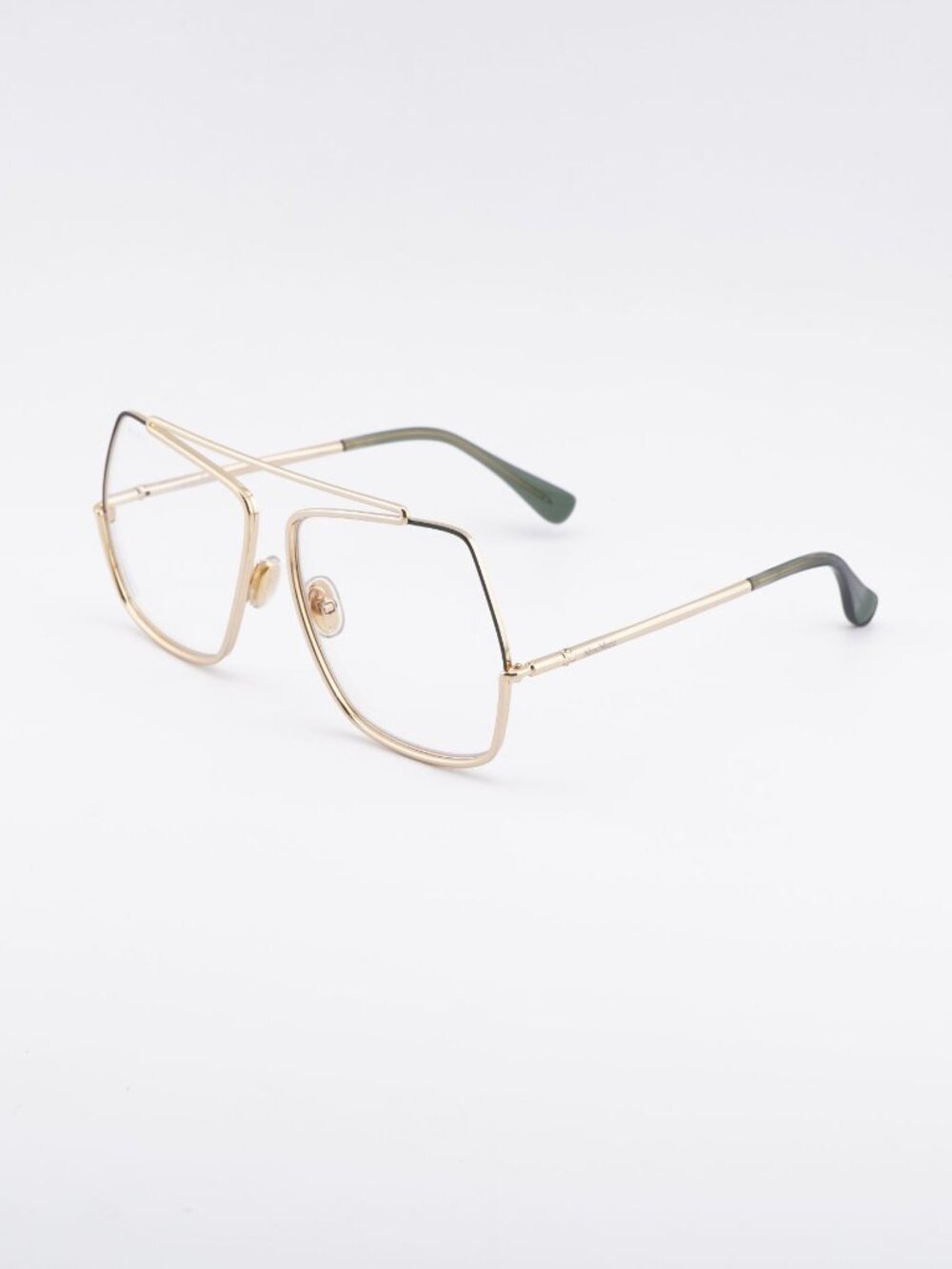 Max Mara MM5118-B 030 Eyeglasses Gold 58mm Butterfly Frame